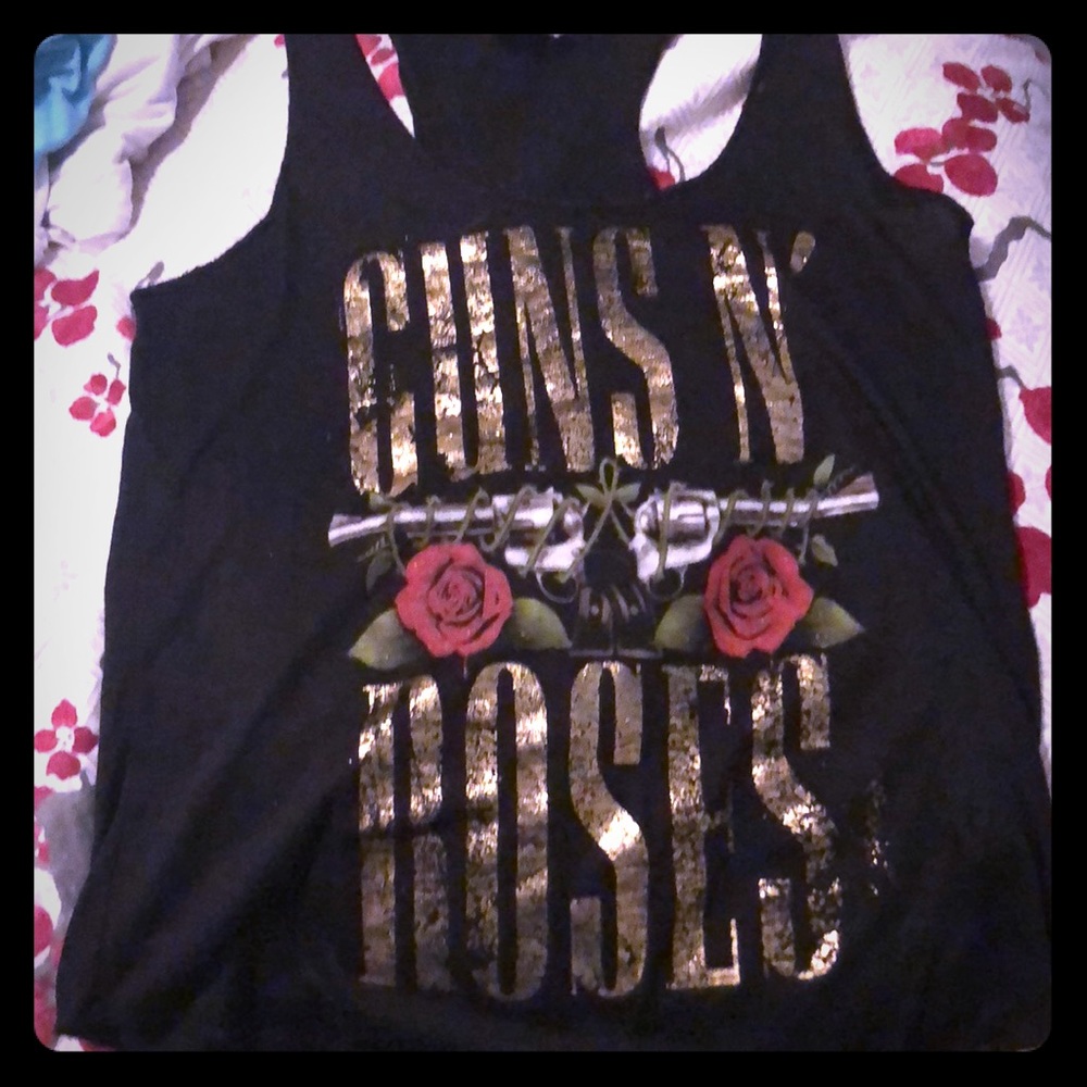 Guns N Roses racerback tank